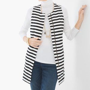 Chico's Stripe Vest
